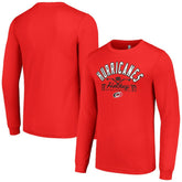 NHL Carolina Hurricanes Starter Puck Long Sleeve T-Shirt - Red