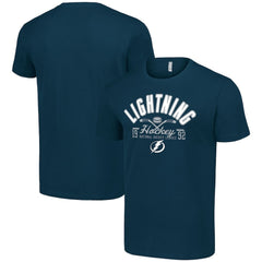 NHL Tampa Bay Lightning Starter Half Puck T-Shirt - Navy