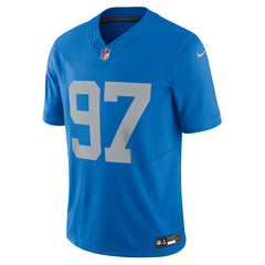 NFL Aidan Hutchinson Detroit Lions Vapor F.U.S.E. Alternate Limited Jersey - Blue