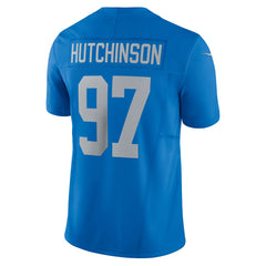 NFL Aidan Hutchinson Detroit Lions Vapor F.U.S.E. Alternate Limited Jersey - Blue