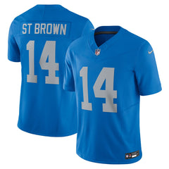 NFL Amon-Ra St. Brown Detroit Lions Vapor F.U.S.E. Alternate Limited Jersey - Blue