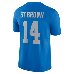 NFL Amon-Ra St. Brown Detroit Lions Vapor F.U.S.E. Alternate Limited Jersey - Blue