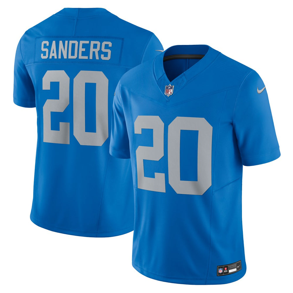 NFL Barry Sanders Detroit Lions Vapor F.U.S.E. Alternate Limited Jersey - Blue