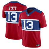 NFL Jalin Hyatt New York Giants Alternate Vapor F.U.S.E. Limited Jersey - Century Red