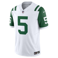 NFL Garrett Wilson New York Jets Classic Alternate Vapor F.U.S.E. Limited Jersey - White