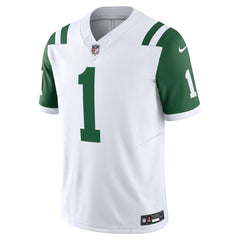 NFL Ahmad Sauce Gardner New York Jets Classic Alternate Vapor F.U.S.E. Limited Jersey - White