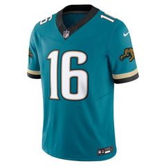 NFL Trevor Lawrence Jacksonville Jaguars Prowler Throwback Vapor F.U.S.E. Limited Jersey - Teal