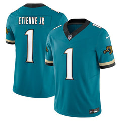 NFL Travis Etienne Jacksonville Jaguars Prowler Throwback Vapor F.U.S.E. Limited Jersey - Teal