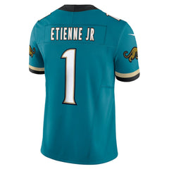 NFL Travis Etienne Jacksonville Jaguars Prowler Throwback Vapor F.U.S.E. Limited Jersey - Teal