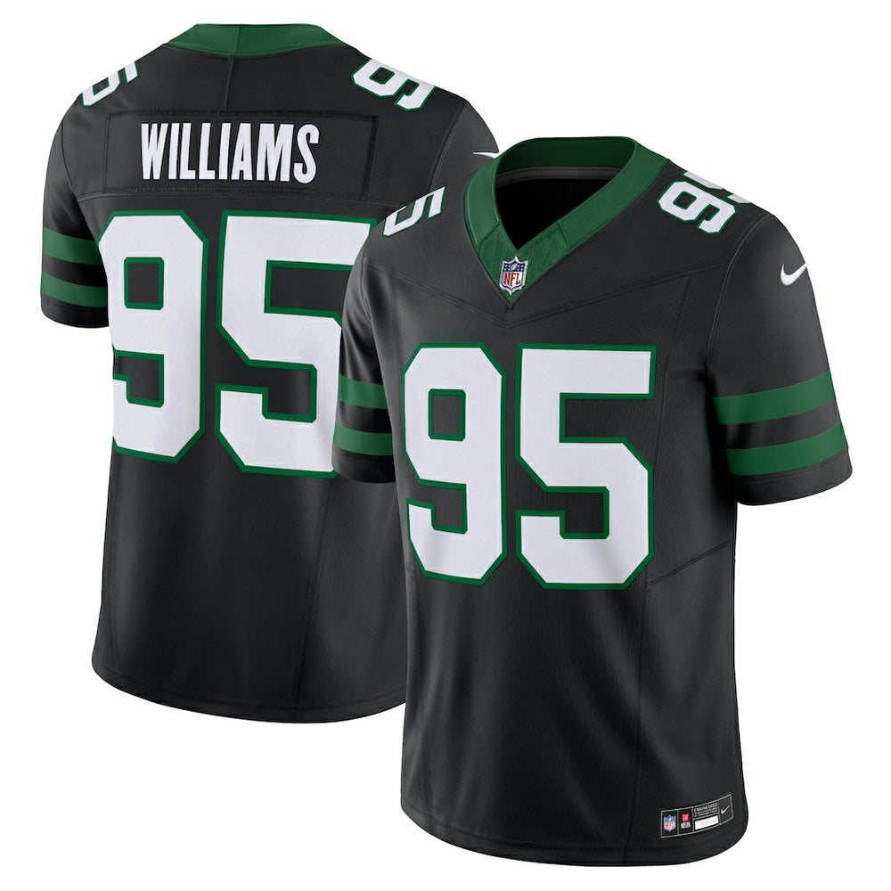 NFL Quinnen Williams New York Jets Alternate Vapor F.U.S.E. Limited Jersey - Legacy Black