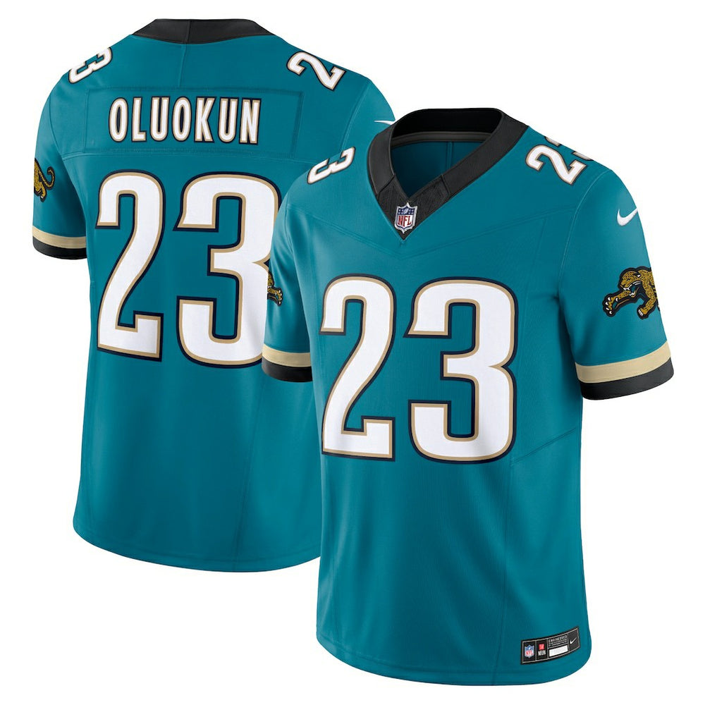 NFL Foye Oluokun Jacksonville Jaguars Prowler Throwback Vapor F.U.S.E. Limited Jersey - Teal