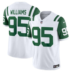 NFL Quinnen Williams New York Jets Classic Alternate Vapor F.U.S.E. Limited Jersey - White