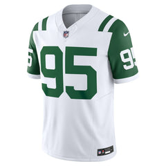 NFL Quinnen Williams New York Jets Classic Alternate Vapor F.U.S.E. Limited Jersey - White