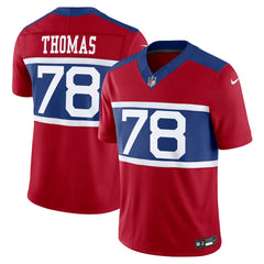 NFL Andrew Thomas New York Giants Alternate Vapor F.U.S.E. Limited Jersey - Century Red