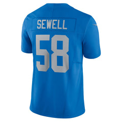 NFL Penei Sewell Detroit Lions Vapor F.U.S.E. Alternate Limited Jersey - Blue