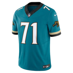 NFL Tony Boselli Jacksonville Jaguars Prowler Throwback Vapor F.U.S.E. Limited Retired Player Jersey - Teal