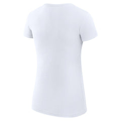 Cleveland Cavaliers G-III 4Her by Carl Banks Women's Super-Slim Fit Lightweight Basketball Girls T-Shirt White