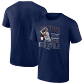 Jose Altuve Houston Astros Cycle T-Shirt – Navy T-shirts