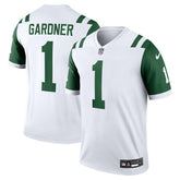 Ahmad Sauce Gardner New York Jets Legend Player Performance Top White
