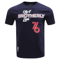 Philadelphia 76ers Pro Standard 2023 City Edition T-Shirt Navy