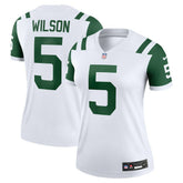 Garrett Wilson New York Jets Women's Alternate Legend Player Performance Top Classic Alternate White