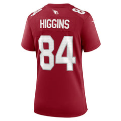 NFL Elijah Higgins Arizona Cardinals Women's Team Game Jersey - Cardinal