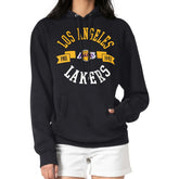 Los Angeles Lakers G-III 4Her by Carl Banks Women's City Pullover Hoodie Black