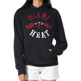 Miami Heat G-III 4Her by Carl Banks Women's City Pullover Hoodie Black