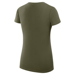 NHL Dallas Stars G-III 4Her by Carl Banks Women's Super-Slim Fit Lightweight Team Sport V-Neck T-Shirt - Olive
