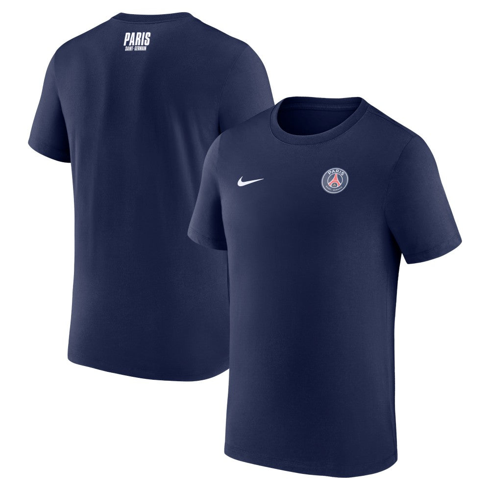 Paris Saint-Germain Club Essential T-Shirt Navy
