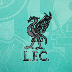Liverpool 2024/25 Academy Pro Pre-Match Top Teal