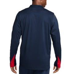 USMNT 2024 Strike Drill Performance Quarter-Zip Pullover Top Navy shop