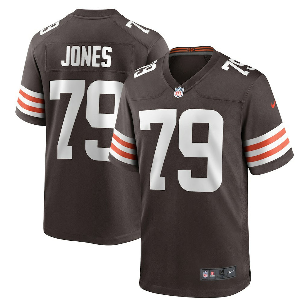 NFL Dawand Jones Cleveland Browns Team Game Jersey - Brown