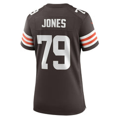NFL Dawand Jones Cleveland Browns Women's Team Game Jersey - Brown