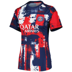 Paris Saint-Germain Women's 2024/25 Home Academy Pro Pre-Match Top Navy