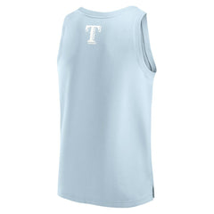 Texas Rangers Fanatics Elements Tank Top - Light Blue Tanks