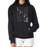 NHL Los Angeles Kings G-III 4Her by Carl Banks Women's Hockey Love Fleece Pullover Hoodie - Black