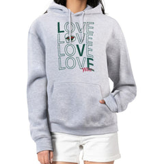 NHL Minnesota Wild G-III 4Her by Carl Banks Women's Hockey Love Fleece Pullover Hoodie - Gray