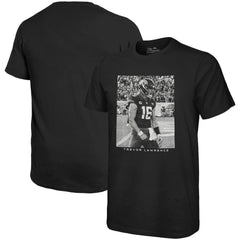 Trevor Lawrence Jacksonville Jaguars Majestic Threads Oversized Player Image T-Shirt Black