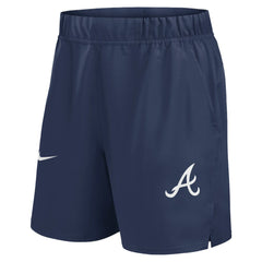Atlanta Braves Nike Woven Victory Dri-FIT Shorts - Navy Shorts