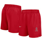 Los Angeles Angels Nike Woven Victory Dri-FIT Shorts - Red Shorts