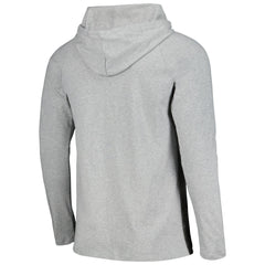 San Antonio Spurs Stadium Essentials Atrium Raglan Long Sleeve Hoodie T-Shirt Heather Gray