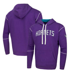 Charlotte Hornets Stadium Essentials Monument Pullover Hoodie Purple