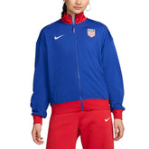 USMNT Women's 2024 Academy Pro Anthem Full-Zip Jacket Royal