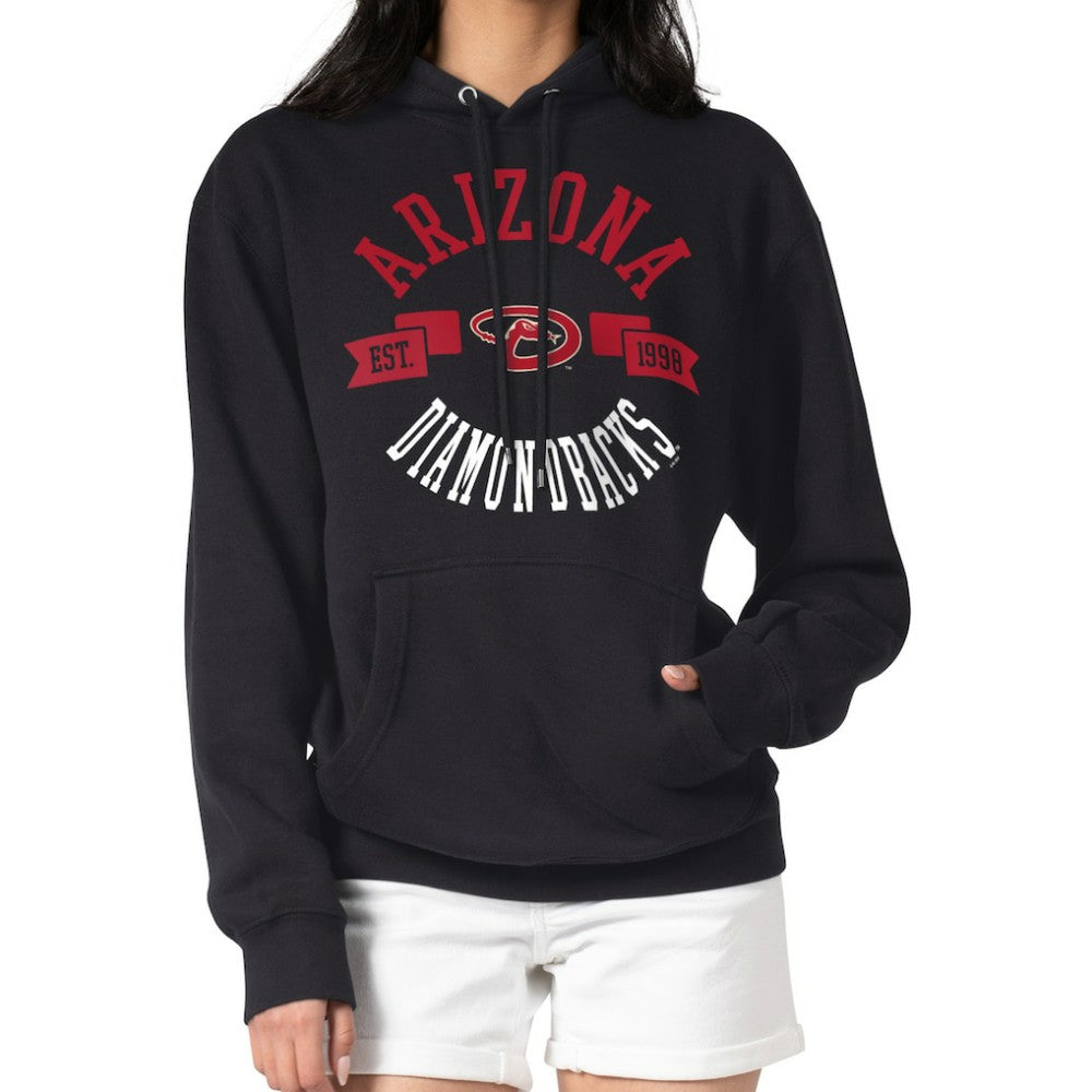 Arizona Diamondbacks G-III 4Her by Carl Banks Women's City Graphic Pullover Hoodie - Black Hoodies