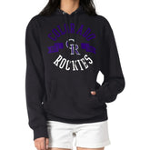 Colorado Rockies G-III 4Her by Carl Banks Women's City Graphic Pullover Hoodie - Black Hoodies