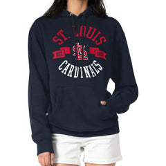 St. Louis Cardinals G-III 4Her by Carl Banks Women's City Graphic Pullover Hoodie - Navy Hoodies