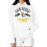 San Diego Padres G-III 4Her by Carl Banks Women's City Graphic Pullover Hoodie - White Hoodies