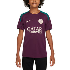 Paris Saint-Germain Youth 2024/25 Strike Training Performance Top Burgundy