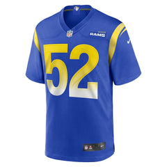 NFL Larrell Murchison Los Angeles Rams Team Game Jersey - Royal